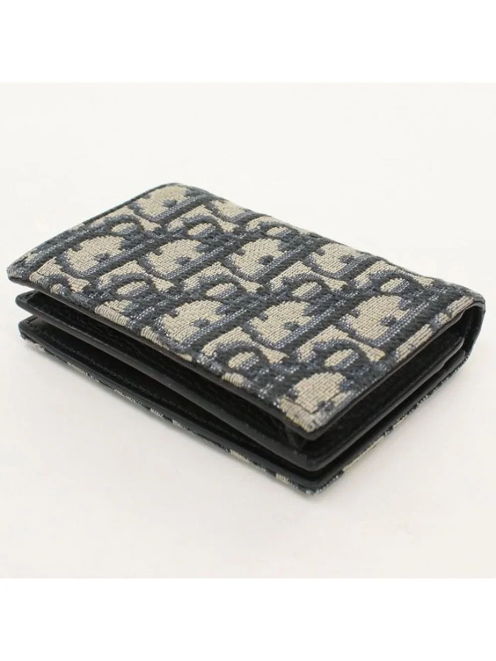 Dior Business Card Case Dior Oblique Jacquard